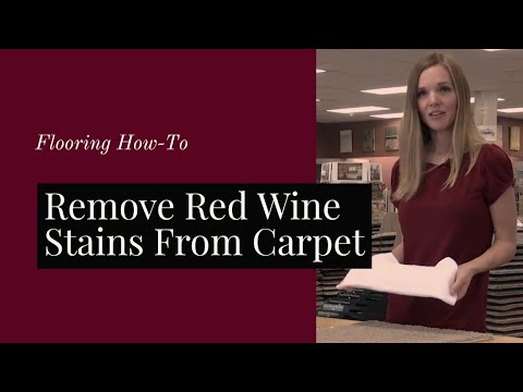 how to treat wine stains