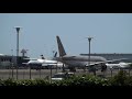 westjet taxis past asiana jet  klax