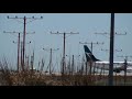 westjet taxis past asiana jet  klax