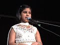Anusha singing Ullasada Hoomale from kannada movie Cheluvina Chittara