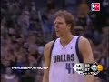 march 18, 2008
sidenote:
kobe and dirk both throw up airballs in the same game! unusual!

kobe bryant took a pass in the lane and spun toward a defender, flicking the ball over his head once his back was toward the basket. the ball hit the glass, caromed off the rim and fell into the net.

just like that, the los angeles lakers were up by 25 points midway through the third quarter. and the momentum the dallas mavericks thought they'd built with five lopsided wins over lousy teams seemed silly.

dirk nowitzki and the mavs ended up making things interesting all the way to the final buzzer, but it wasn't enough to change the outcome. the lakers won 102-100 tuesday night, ending a skid of three losses in four games and putting them back into a tie with houston for the best record in the western conference.

