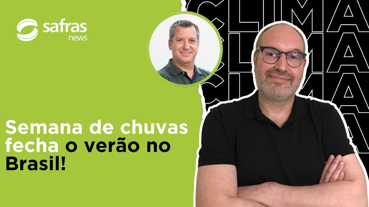 Chuvas retornam no Brasil na última semana do verão. Saiba os impactos no Clima na Semana