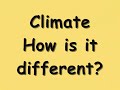 Weather and Climate