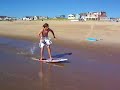 Brandans Skimboarding Rail Nasty Fall