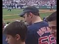 Dustin Pedroia Home run caught on camera!