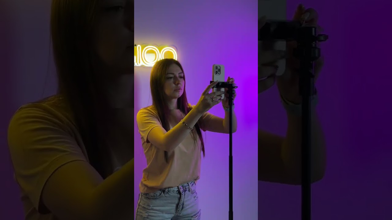 Подарочный набор для блогера 7 в 1 кольцевая LED лампа 30 см Подарочный набор для блогера 7 в 1 кольцевая LED лампа 30 см