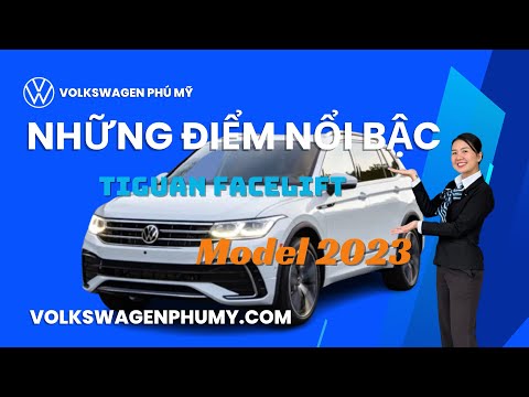 Những điểm nội trội nhất của VW Tiguan Facelift model 2023 | VW Phú Mỹ | 0904799199