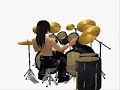 BLACK METAL DRUM