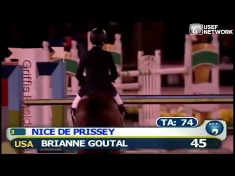 Brianne Goutal & Nice de Prissey at the 2013 $50,000 Wellington Equestrian Realty Grand Prix
