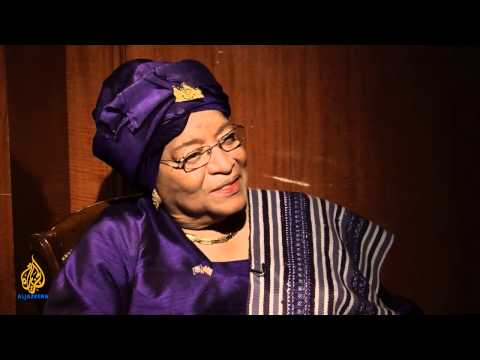 jazira - Liberia's president shares her experiences on the journey to becoming Africa's first female head of state.