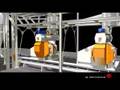 Linia do produkcji pellets - animacja 3D View Video