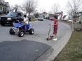 my 350 raptor vs go ped scooter