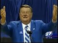 joe b. hall speaks of his time with mr. wildcat bill keightley. memorial service held in rupp arena.