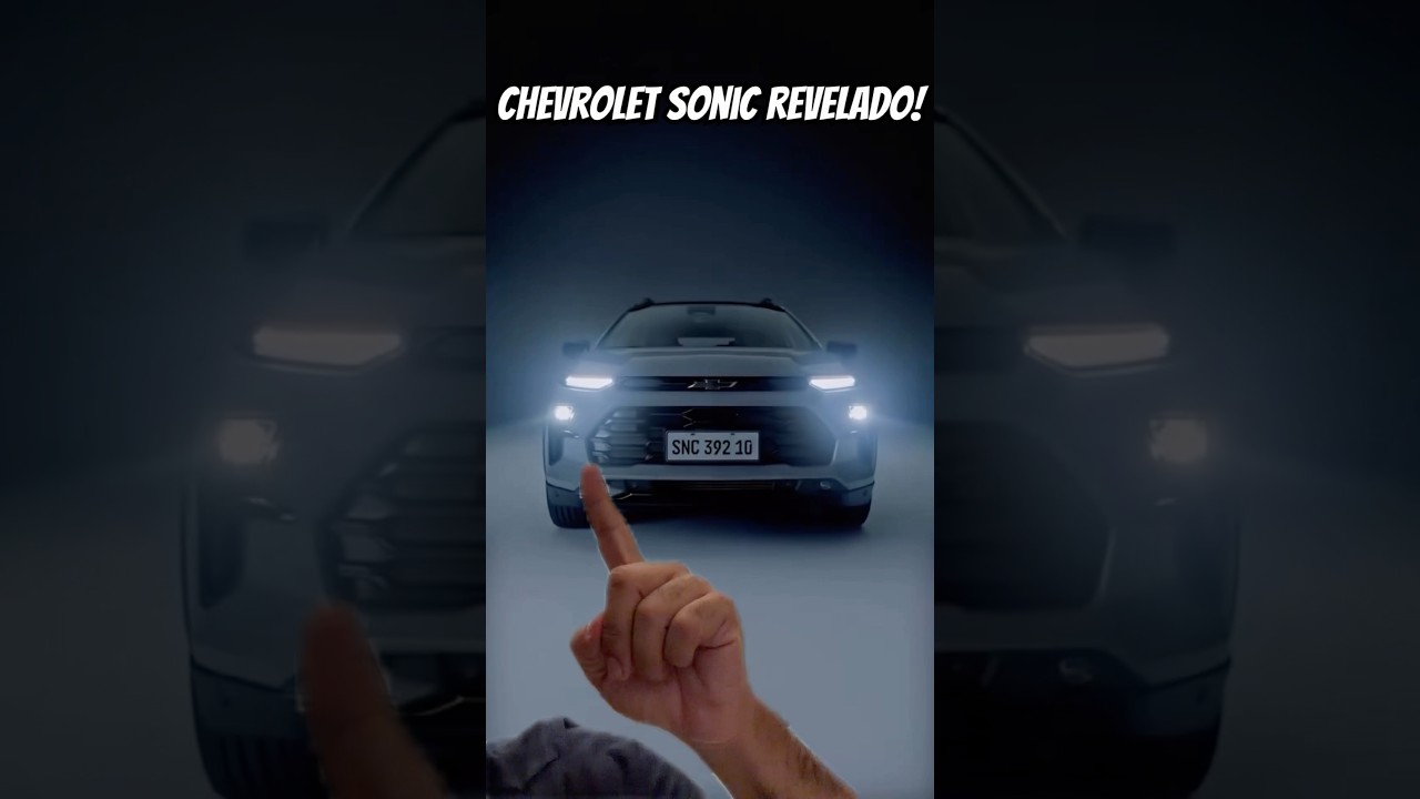 ESSE É O NOVO CHEVROLET SONIC revelado! Gostou do resultado?