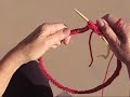 HOW TO KNIT ON CIRCULAR NEEDLES VIDEO
