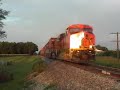 BNSF and NS in Norborne MO part 1 BNSF and NS in Norborne MO part 1