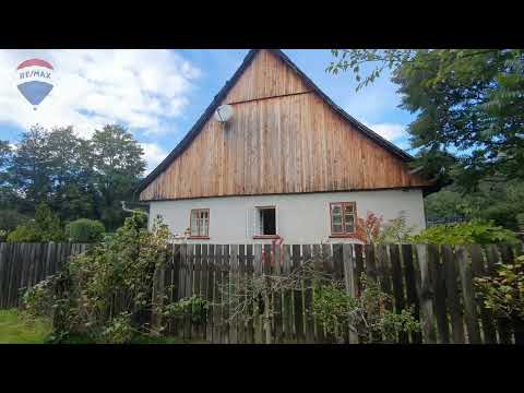 Video Prodej rodinného domu nebo chalupy s rozsáhlými pozemky, Malá Morava