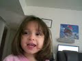 Christalin singing Happy B-day Jesus #2