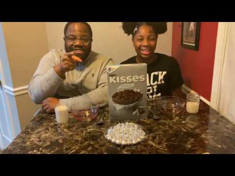 Hershey Kisses Cereal Review!