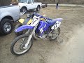YZ250 video
