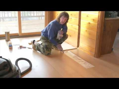 how to repair laminate flooring