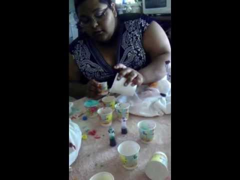 how to tie dye a t shirt with food coloring