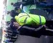 dundalk fc fans burn cobh scarf