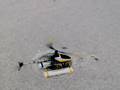 videos de Trex 450 SE V2 fun with floats on frozen pond