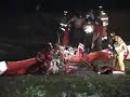 LANSING,IL**AIRPLANE CRASH ON GOLF COURSE WITH AIR ANGELS MEDEVAC HELICOPTER