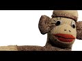 Sock Monkey Dreams Banana Computer Ad