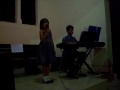 O Holly Night - Sang by Janice, Pianist Jey in RKB Christmas Service 28 December 2009.mp4