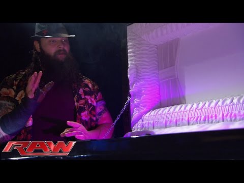 Bray Wyatt is ready to finish off The Undertaker at WrestleMania: Raw, February 23, 2015