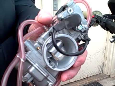 how to clean xrm 125 carburetor