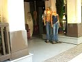 hollister prank , dummy gets his pants pulled down