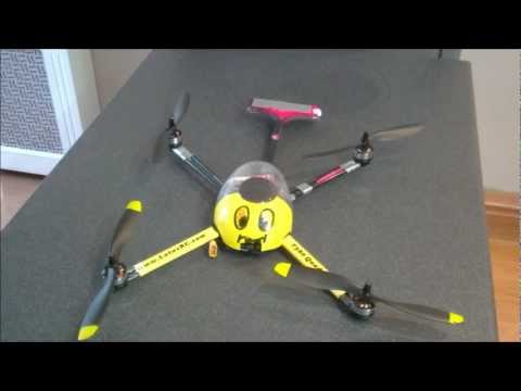 How To Make Lotus RC Quad Copter Modification Landing Gear