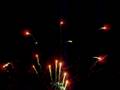 Firework Display to music by MLE Pyrotechnics at Combermere