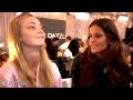 Backstage at the Victoria's Secret Fashion Show with Caroline Trentini and Izabel Goulart