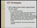 IEP STRATEGIES - Part 2 of 9