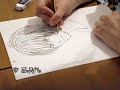 Me drawing Kira from Death Note