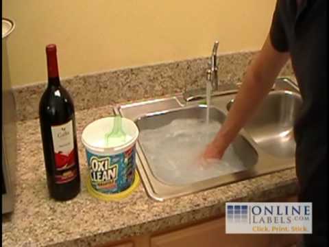 how to remove labels