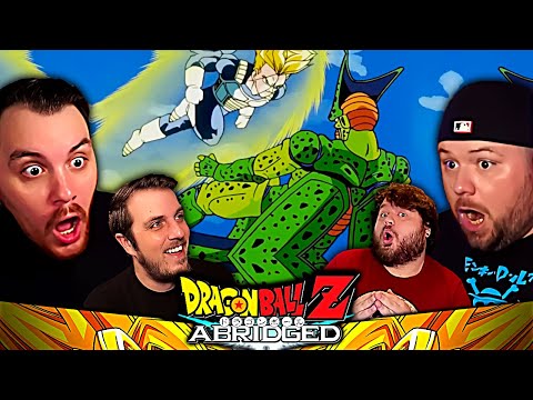Reacting to DBZ Abridged Epilogue Without Watching Dragon Ball Z