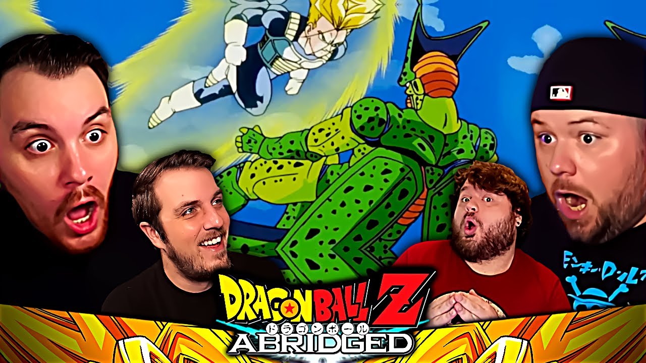 Reacting to DBZ Abridged Epilogue Without Watching Dragon Ball Z