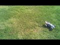 Click here to watch this video Blue 1/16 Traxxas e-revo baseball field run