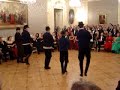 Traditional hungarian folk dancing (legenyes)