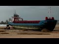 Cargo Artemis échoué sur la plage des Sables d'Olonne J2
