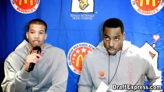 Syracuse Connection (Michael Carter-Williams & Rakeem Christmas) - 2011 McDonald's All American Game