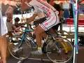 Bicycle rollers with power generation function