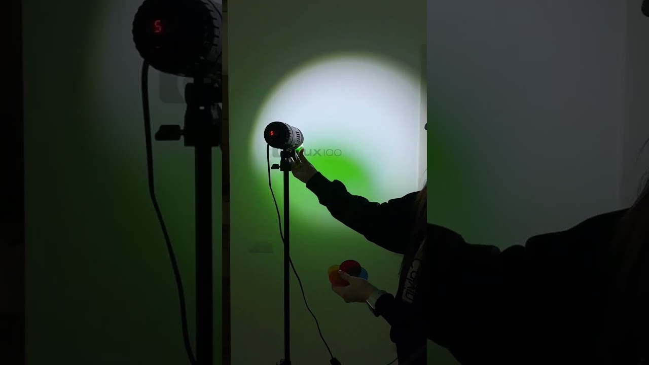 Студійне світло-прожектор RGB YM-80 з ефектом кола + штатив 2.1 м Студійне світло-прожектор RGB YM-80 з ефектом кола + штатив 2.1 м