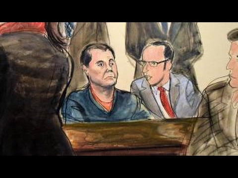 'El Chapo' appears in New York Court to face drug charges