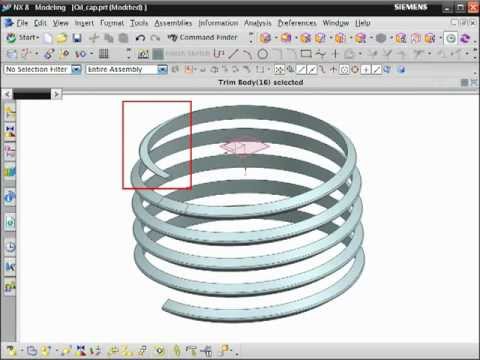 how to draw a spiral in nx